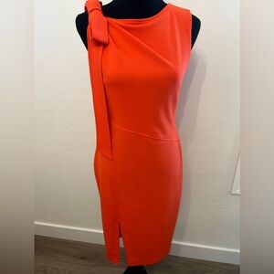 Orange Calvin Klein Dress
